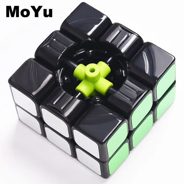 MOYU 3x3x3 Magic Cubes Professional Fast Speed Rotating Cubos Magicos 3 by 3 Speed Cube Classic Kids Toys for Children MF3SET 2