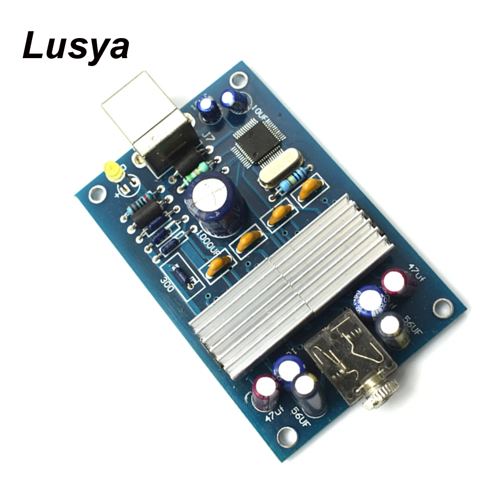 

HIFI TDA1543*4 DAC Decoder USB Mobile Phone Tablet OTG DAC External Bile Decoder Board for HIFI Finished Board G4-004