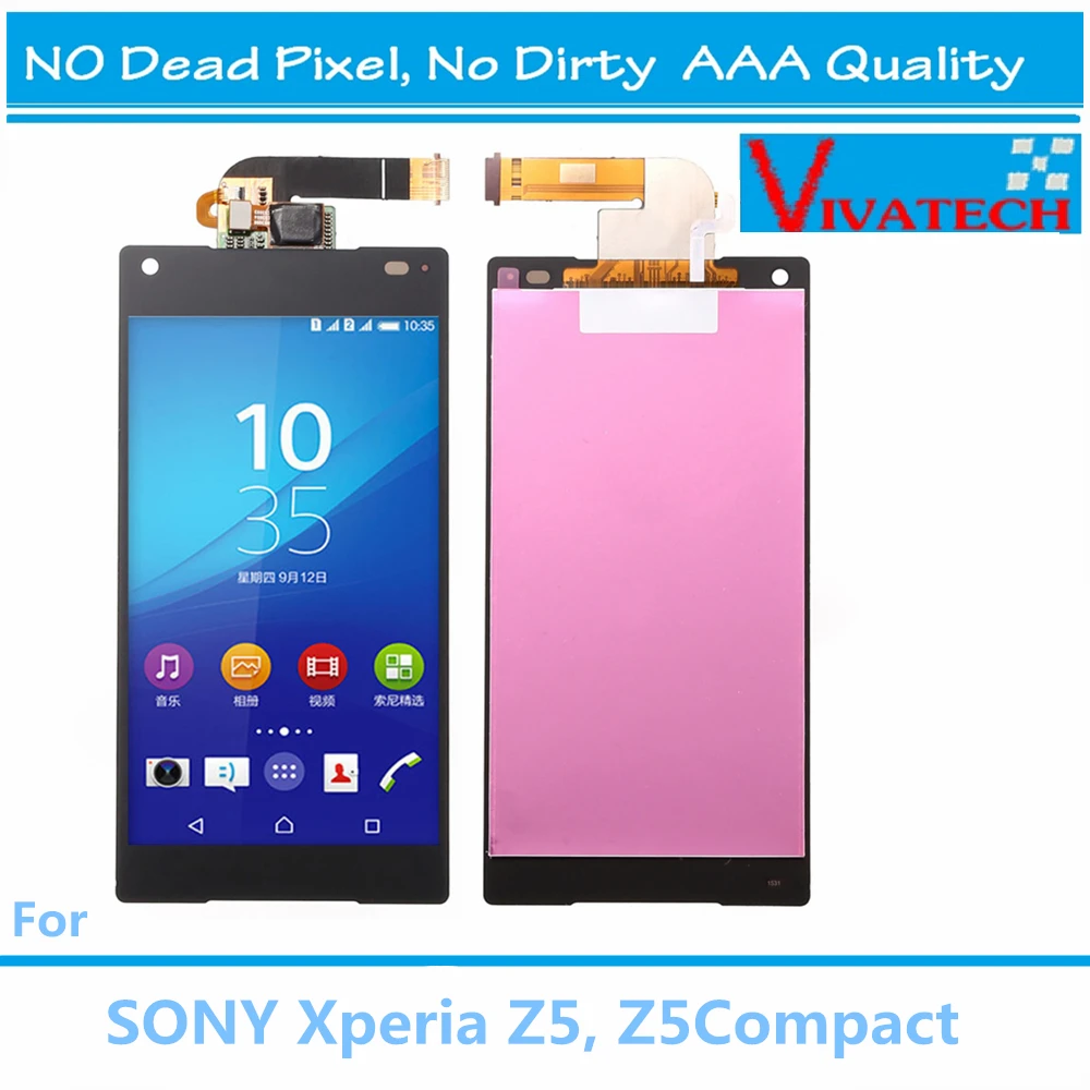 

New Original Z5 E6603 Pantalla LCD For Sony Xperia Z5 LCD Touch Screen Assembly E6683 E6653 For Sony Z5 LCD Digitizer