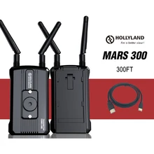 Hollyland Mars 300 300ft Беспроводная HD видео система передачи 1080P двойной HDMI передатчик и приемник для монитора камеры