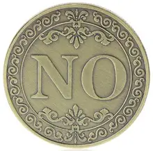 YES or NO Commemorative Coin Floral YES NO Letter Ornaments Collection Arts Gifts Souvenir YES or NO Commemorative Coin Floral YES NO Letter Ornaments Collection Arts Gifts Souvenir