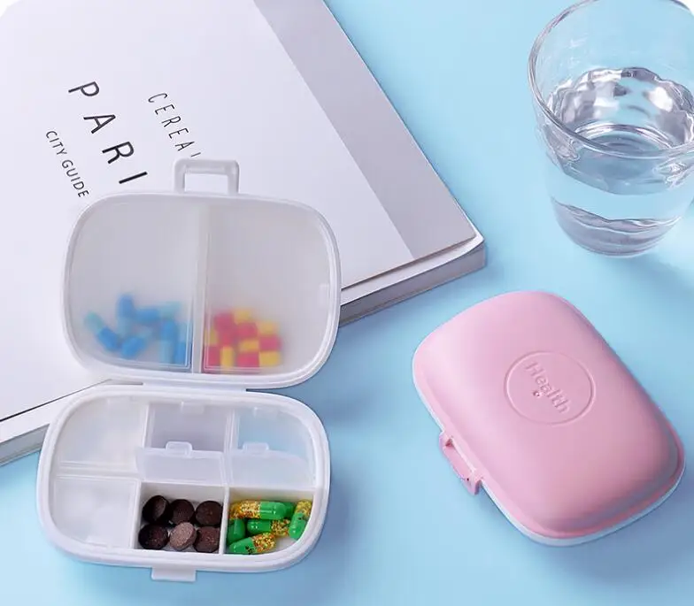 Travel Rangemen Plastic Container One Week Small Pill Storage Box ...