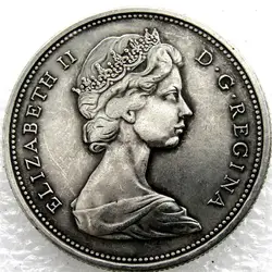 Канада 1967 1 доллар памятной копирования монеты высокое качество