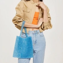 Новинка, женские сумки с бисером, винтажный ретро-дизайн, сумка через плечо, женские пляжные сумки ручной работы, фирменный дизайн, кошелек, клатчи