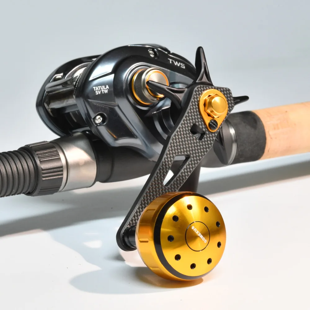 Power Handle Carbon Fiber For Daiwa Shimano Abu Garcia Baitcasting Reel 8*5mm Spindle 75mm Handle As Description Power Handle Carbon Fiber For Daiwa Shimano Abu Garcia Baitcasting Reel 8*5mm Spindle 75mm Handle As Description