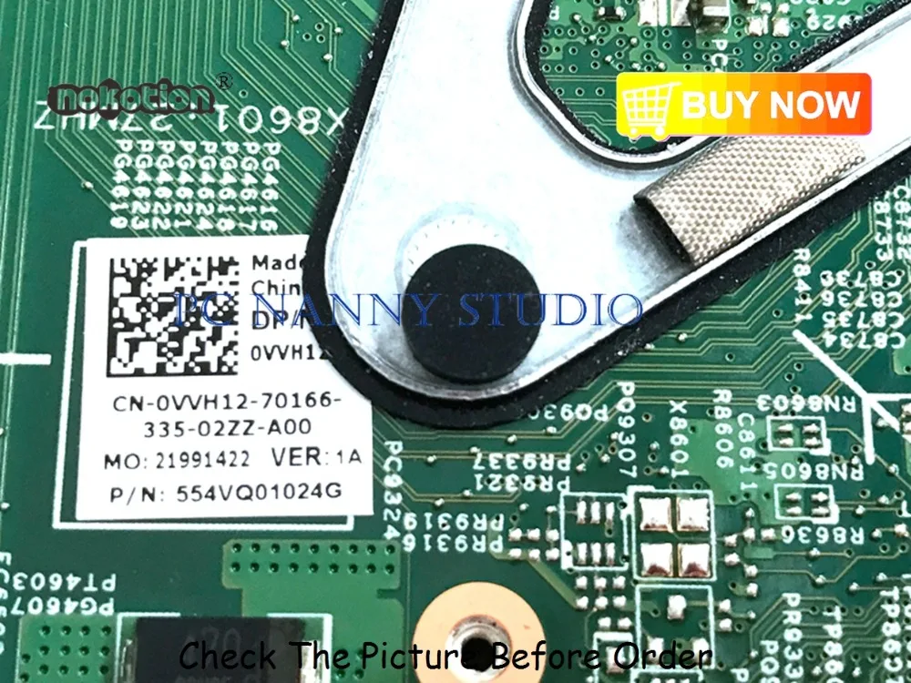 Pcnanny vvh12 0vvh12 para dell inspiron 15z