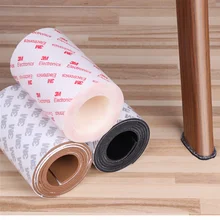 3 м самоклеющиеся Резиновые мебельные накладки для ног силиконовый амортизатор для двери амортизатор для дивана, стола, стула, ног, пола, защитный коврик