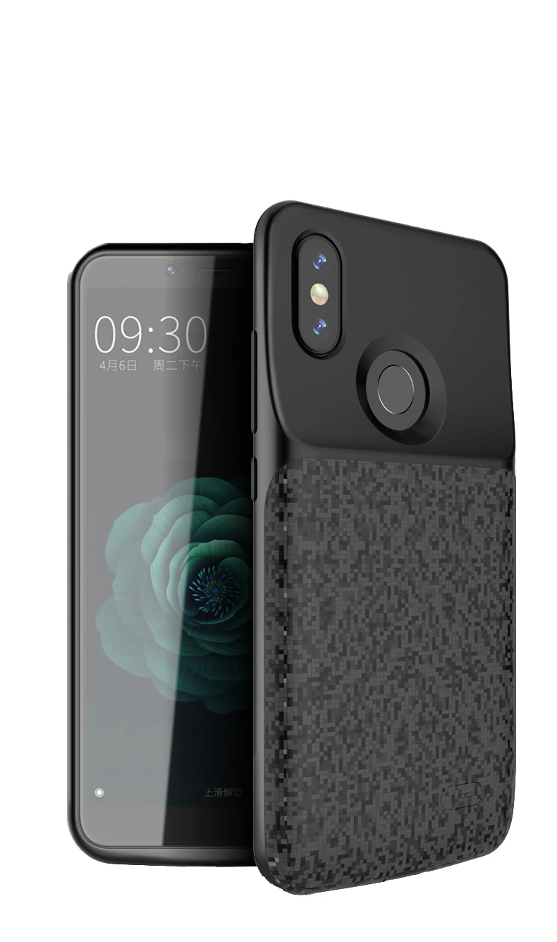 

4700 Mah battery case For xiaomi Mi 6X Battery case External Backup MI6X Charger Cover Pack Power Bank For xiaomi MI 6X