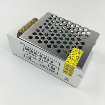 

Power Supply DC5V 2A 3.8A 5A 5.5A 10A 20A 30A 40A 60A lighting Transformers LED Driver For LED Pixel Module