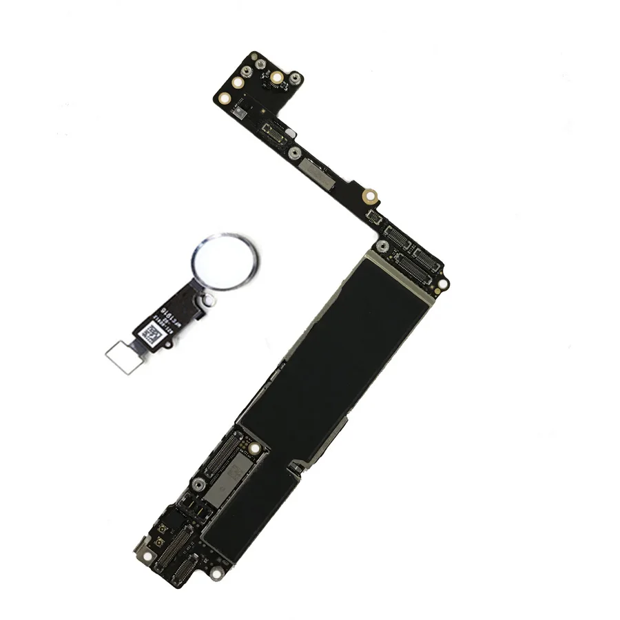 US $93.00 32GB 128GB 256GB for iphone 7plus Mainboard with  without fingerprint Original Factory unlocked for iphone 7 plus Motherboard