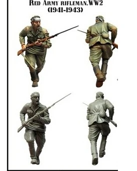 Scale Models 1 35 WW2 Soviet Army D models WWII Resin Model Free Shipping