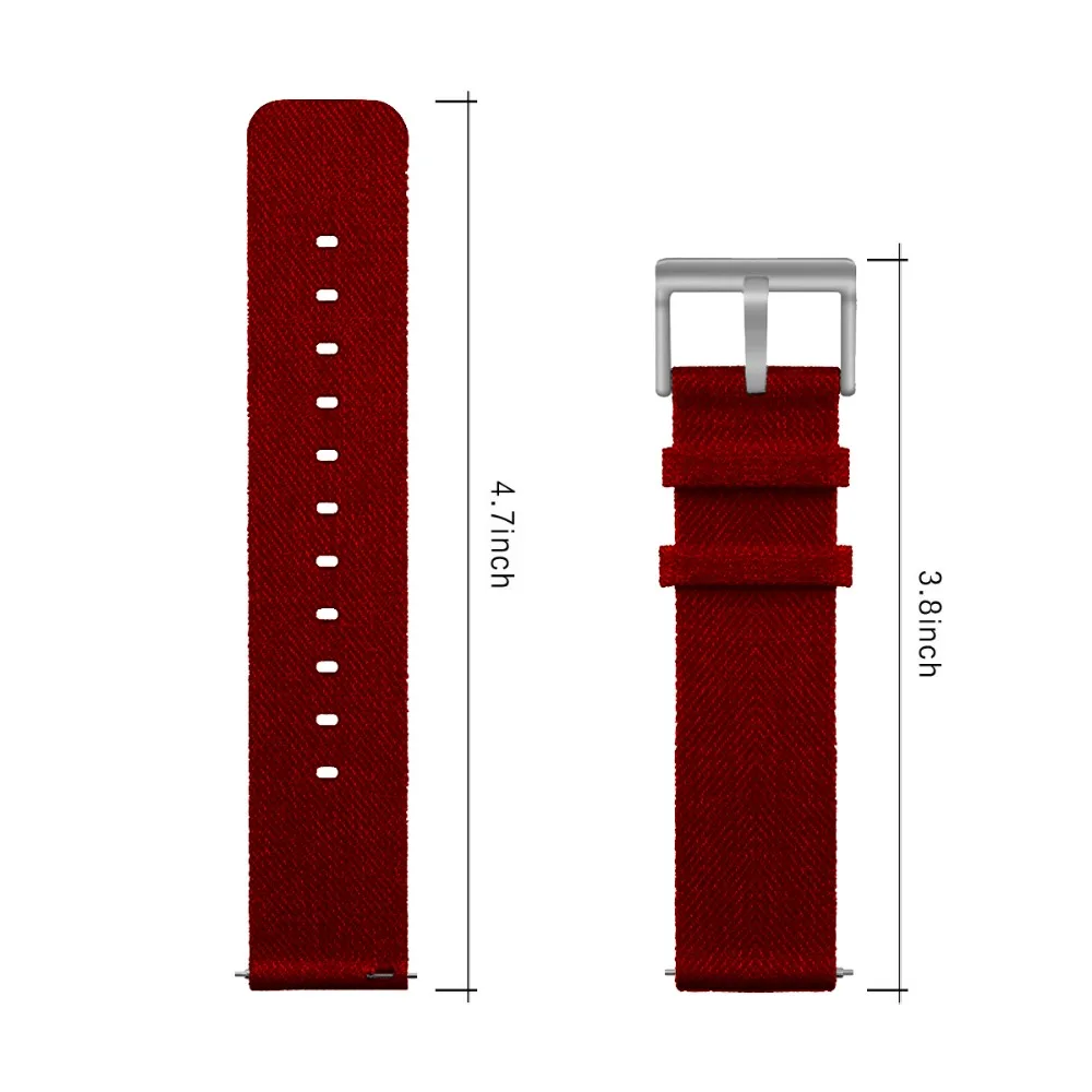 Тканый нейлоновый сменный браслет на запястье ремешок для часов Аксессуары Для Fitbit Versa/fitbi Versa lite Sport Smartband