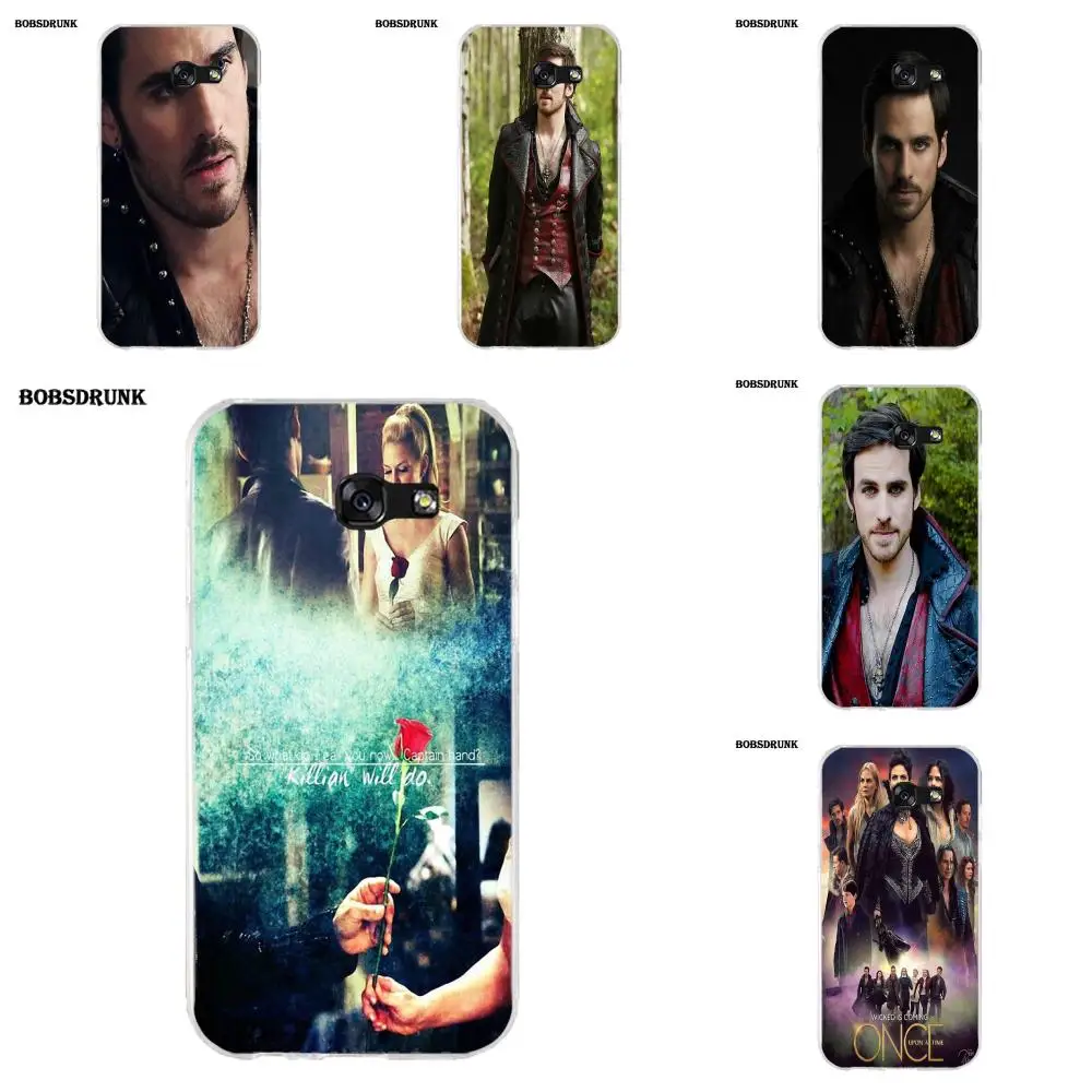 

EJGROUP Soft Phone Ctv Killian Jones Once Upon A Time For Samsung Galaxy A3 A5 A7 J1 J2 J3 J5 J7 2015 2016 2017