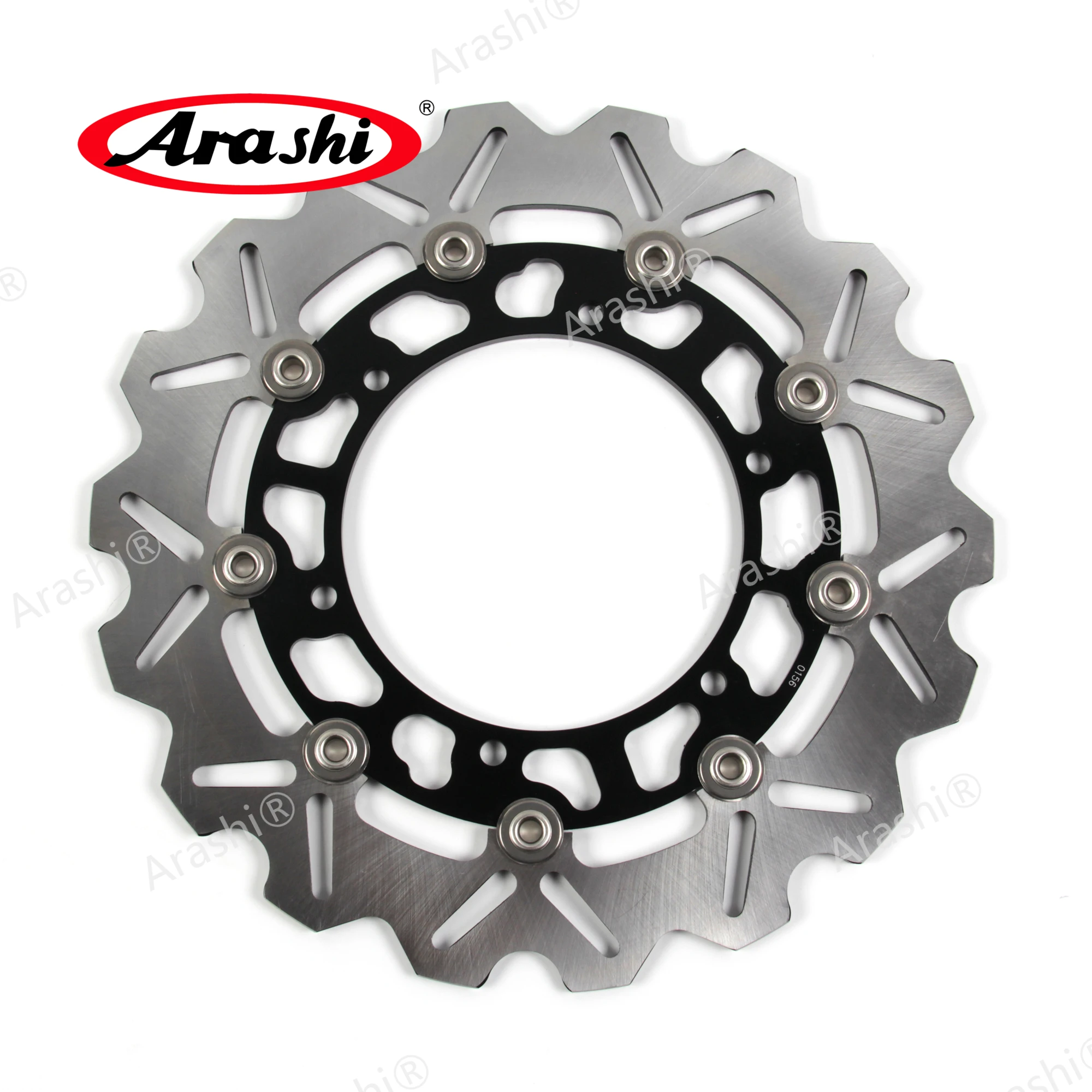 Arashi 1 комплект для YAMAHA XJR 1300 1999 2015 CNC Передние Задние тормозные диски XJR1300 2000 2001 2002