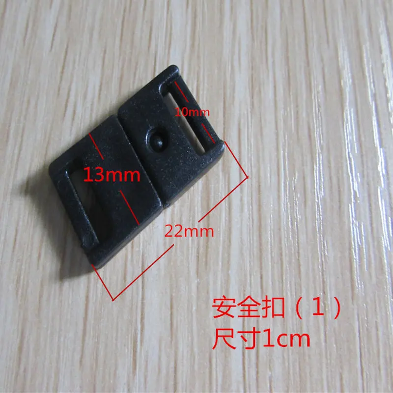 Safty Breakaway Buckles for Cat Collar Black