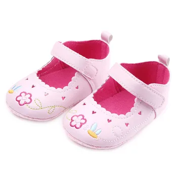 

DHL 100pair Newborn Baby Girl Shoes First Walkers Lovely Sneakers Infant Kids Girls Princess Shoes