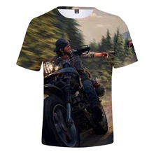 3D Days Gone t shirt Game Harajuku Summer Fashion Short sleeve Men/Women Tshirt 2019 Hot Days Gone Print Casual Tops Tees 4XL women who have gone forth