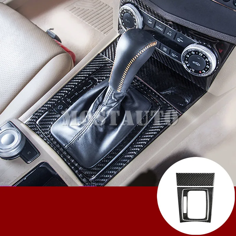 Для Benz E Class Coupe W207 C207 коробка передач из углеродного волокна 2009 2012 3 шт.