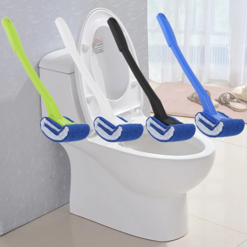 

1PC Hand-held Sponge Cleaning Brush Bath Brush Ceramic Tile Kitchen Descaling Pot Brush Floor Brush Cleaning Tools