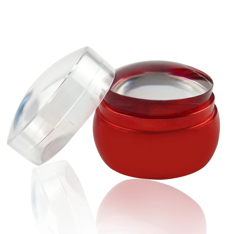 3 5 4cm Xl Jelly Nail Stamp Stamping Kit Silicone Metal Handle 4color Nail Stamper Scraper With Cap Diy Manicure Stamper Tools Nail Art Templates Aliexpress