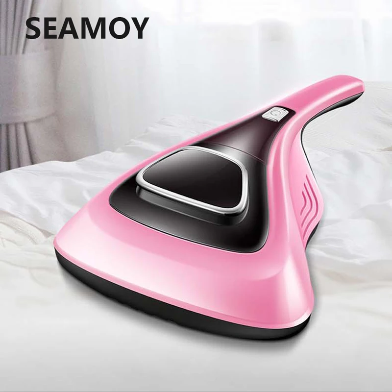 Seamoy УФ ручной пылезащитный пылесос ультрафиолетовая стерилизация для дивана простыни занавески кровать подушка пылезащитный очиститель от клещей убить