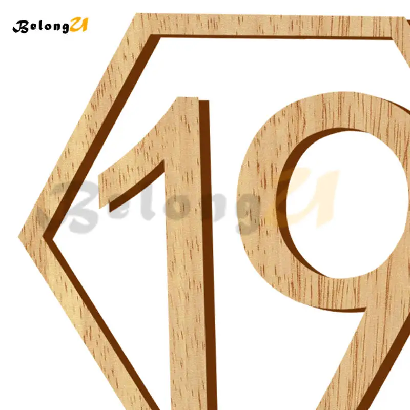 wedding decoration table numbers MUW-131-09