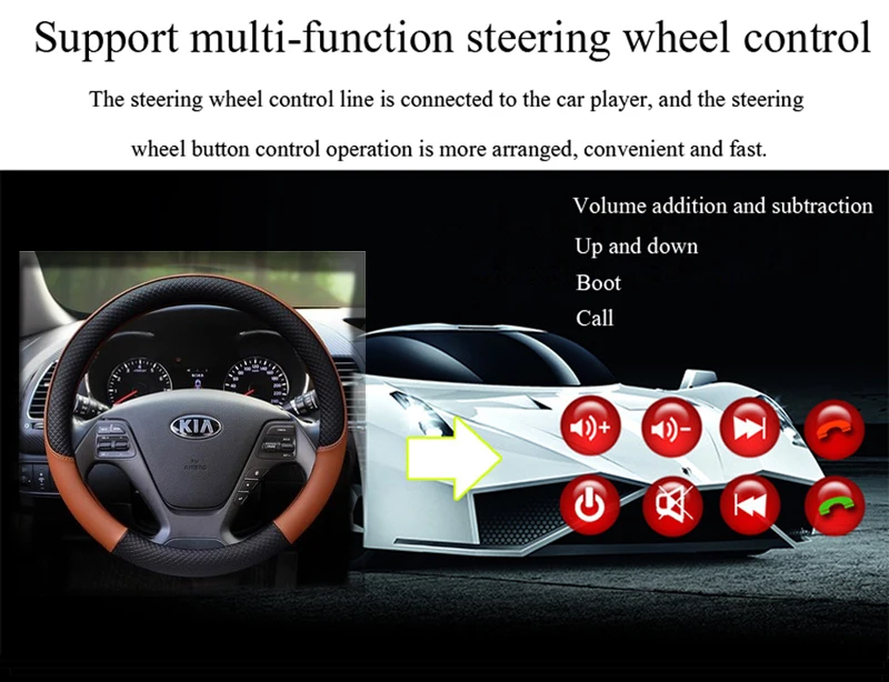Top Android8.1 2din car navigation dvd player for Toyota Corolla e140/150 with multimedia video player and gps for car radio stereo 11