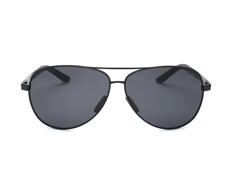 OLEY Unisex polarized Sunglasses Men luxury brand Women Retro pilot Sun Glasses Classic black lens polaroid UV400 Y109