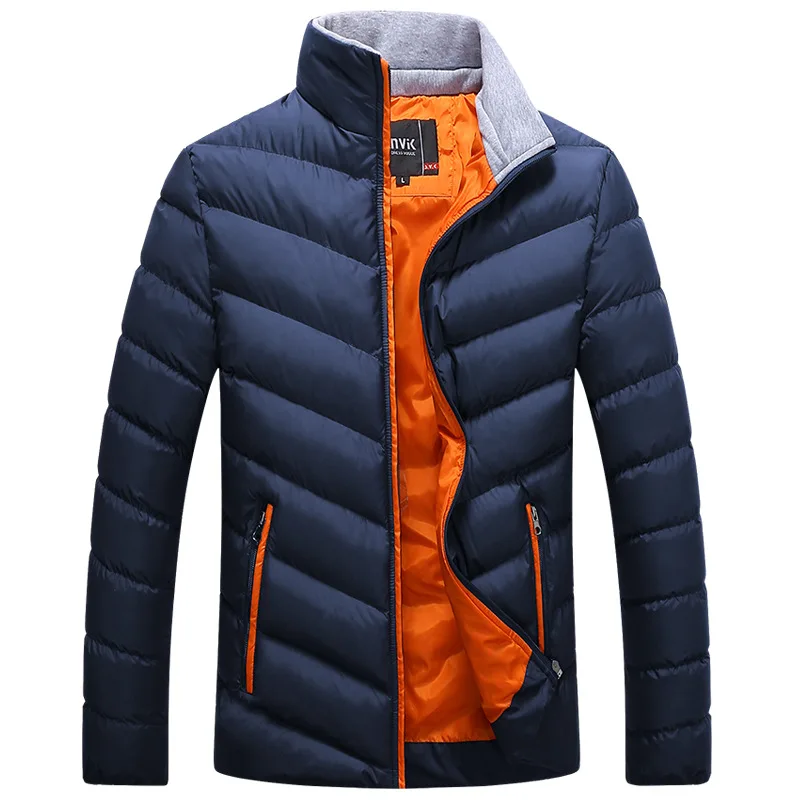 Promo Winter Jacket Parkas Men Jackets 2019 Casual Hooded Coats Men Outerwear Thick Cotton Quilted Jacket