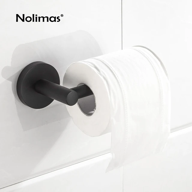 Toilet Paper Holder Sus 304 Stainless Steel Matte Black Bathroom Toilet Paper Holder Sus 304 Stainless Steel Matte Black Bathroom Roll Towel Square
