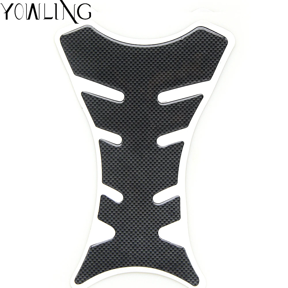 1 шт. углеродного волокна Танк Pad Tankpad протектор Стикеры для Yamaha MT 07 09 10 HONDA CBR Suzuki GSXR