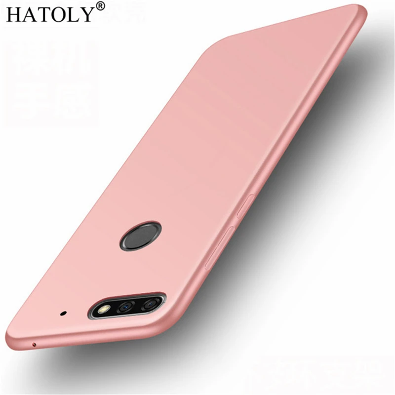 

For Smooth Cover Huawei Y9 2018 Case Enjoy8 Plus Ultra-thin Hard PC Protective Back Case for Huawei Y9 2018 Free Shipping HATOLY