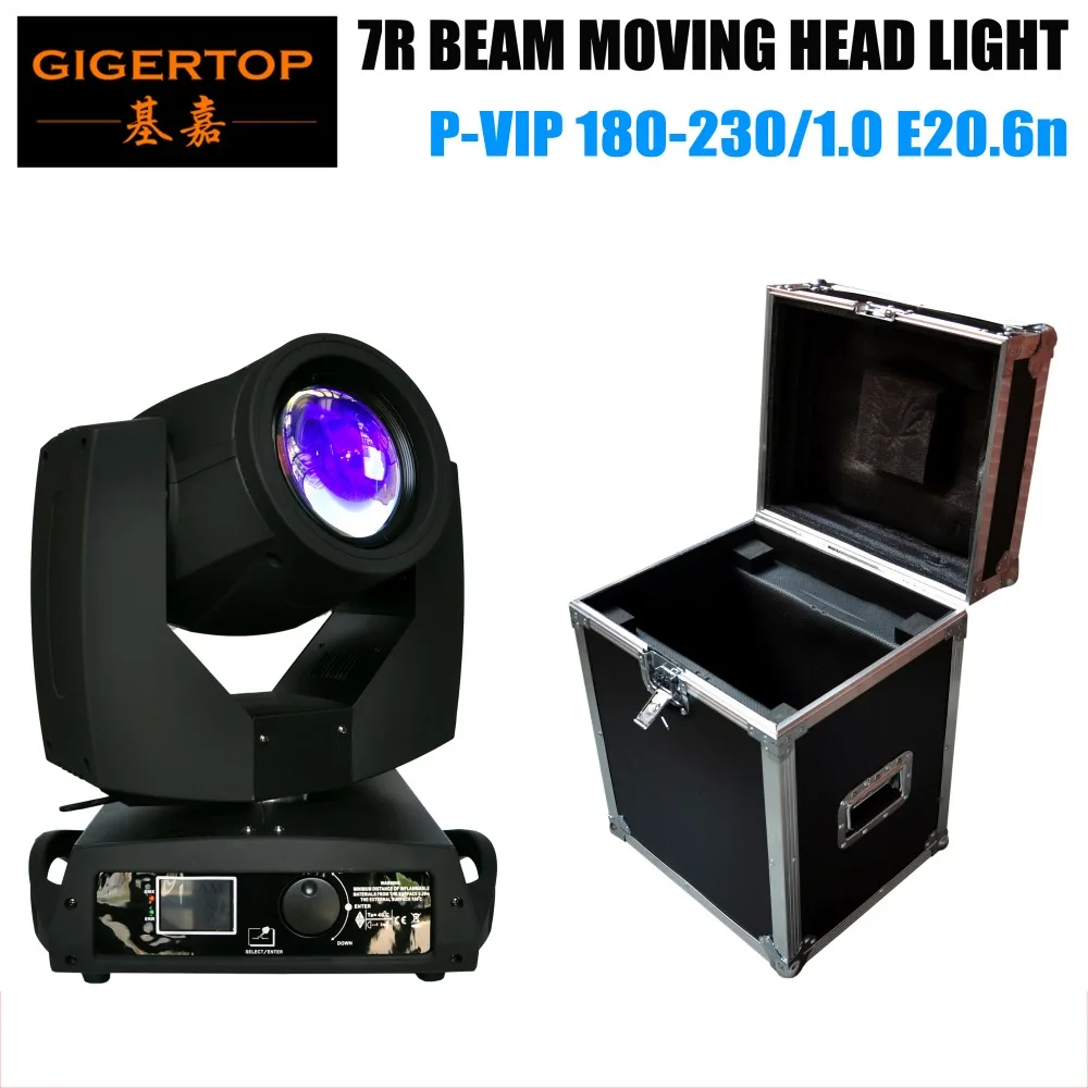 

TP-7R Original Moving Head Beam Light OS-RAM Bulb High Brightness Brand Cooling System Classical Screen 16 CH Flightcase Packing