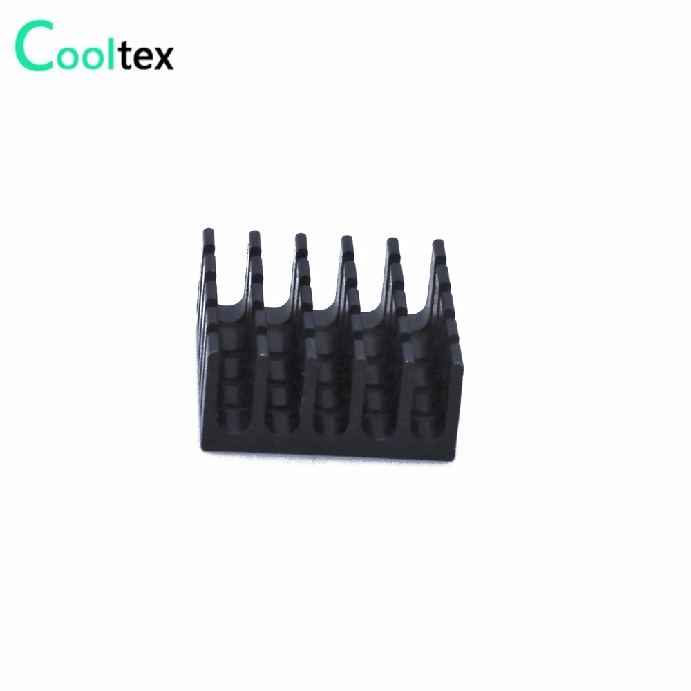 (10pcs/lot) 22x22x10mm Aluminum heatsink radiator cooler for Electronic IC LED computer's component heat dissipation cooling