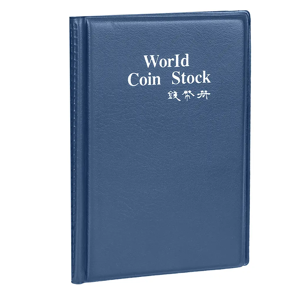 

120 Pockets Coin Collection Book Penny Money Coin Holders Coin Collection Album Storage Case
