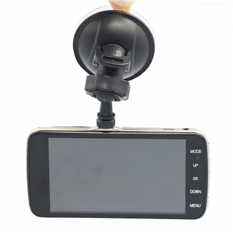 Велосипед Велосипедные компьютеры Камера 4 Двойной объектив Камера Full HD 170 градусов 1080 P Видеорегистраторы для автомобилей Видео регистраторы Регистраторы G-Сенсор a2