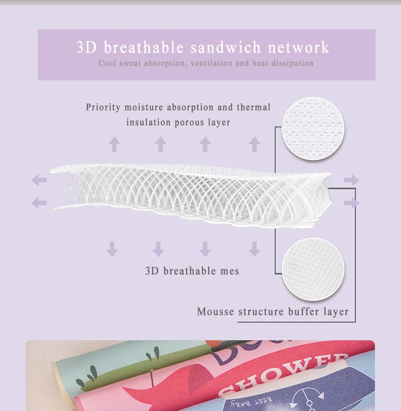 Лучшие для маленьких пи мат шелк жаккард новорожденных герметичные Анти-мочи колодки