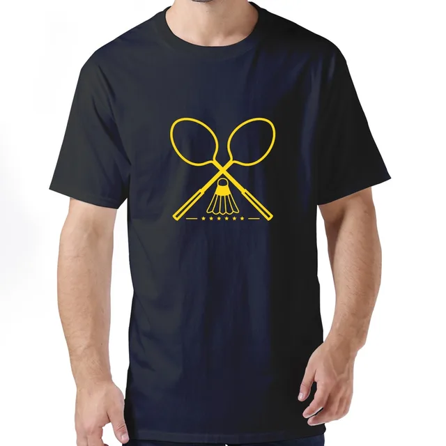 funny badminton t shirts