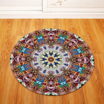 

Geometry Round Tapete For Living Room Bedroom Home Decor Carpet Rug Children Kids Soft Play Mat