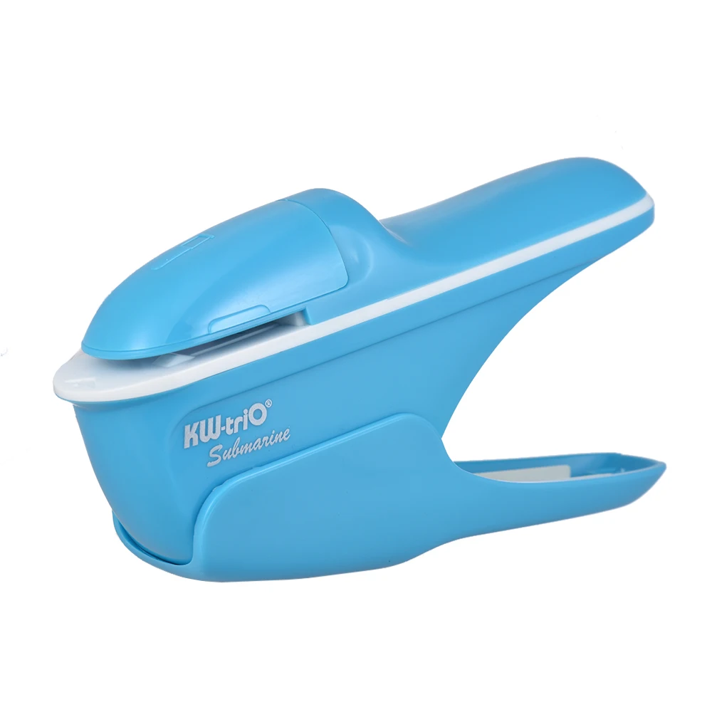 

Hand-held Mini Safe Stapler without Staples Staple Free Stapleless 7 Sheets Capacity for Paper Binding Business School Office