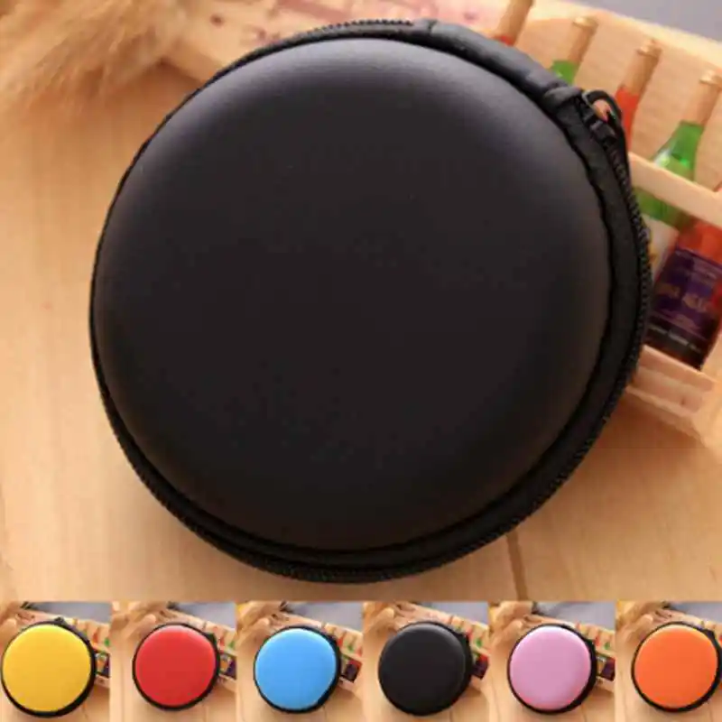 

2019 Hot Colorful SD Hold Case Storage Carrying Hard Bag Box Case for Earphone Headphone Earbuds memory Card Caja de storage bag
