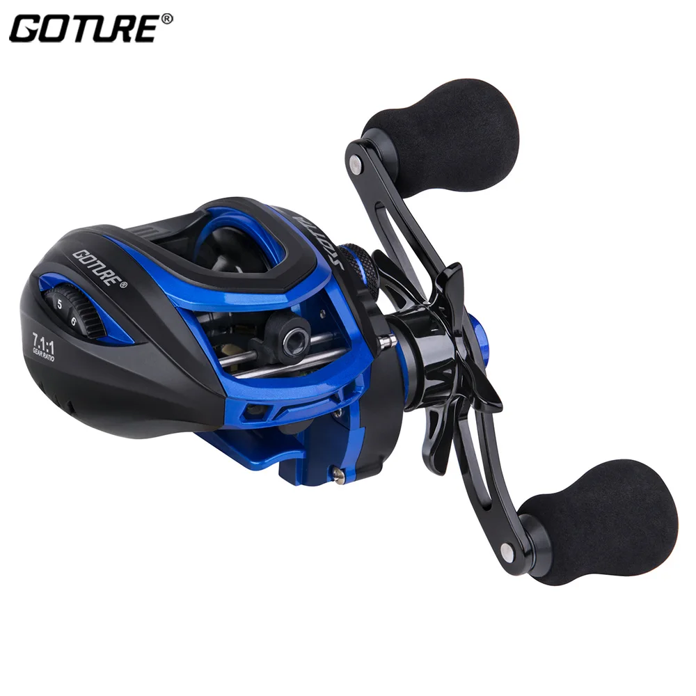 Goture SCOTTA приманка для литья рыболовная катушка с двойным тормозом 8 кг