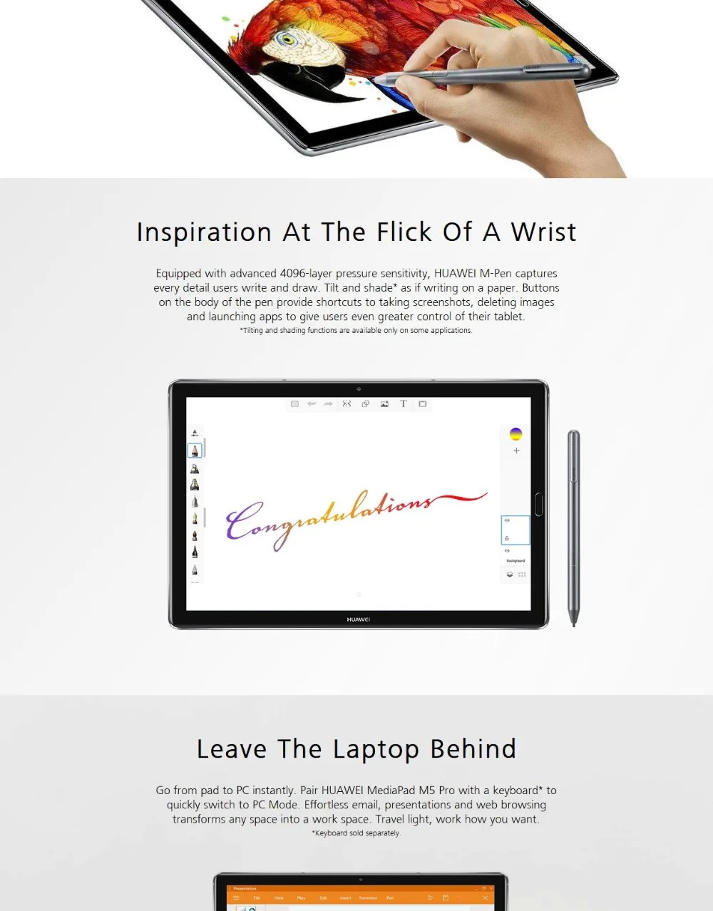 2018420224135891HUAWEI MediaPad M5 Pro _ Tablet and PC _ HUAWEI Gl_2