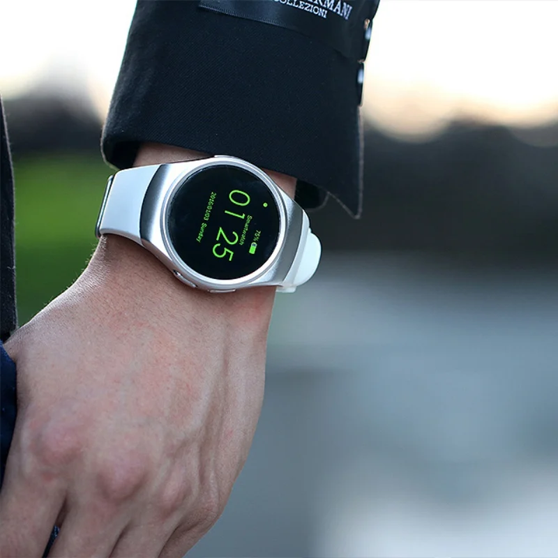 

Smart Watch Support Pedometer Heart Rater Cell Phone Bluetooth Smart Watches SIM Tf Card For Android And IOS Smart Watch