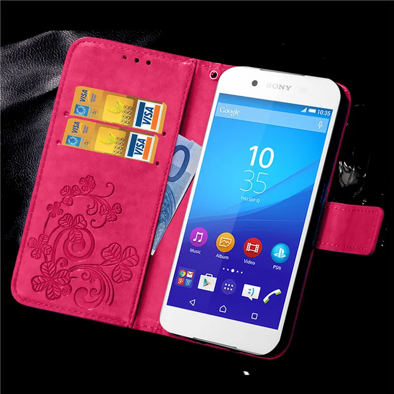 Для Sony Experia Z2 Z3 Z4 Z5 Compact задняя крышка для xperia чехол с держателем карты Роскошный