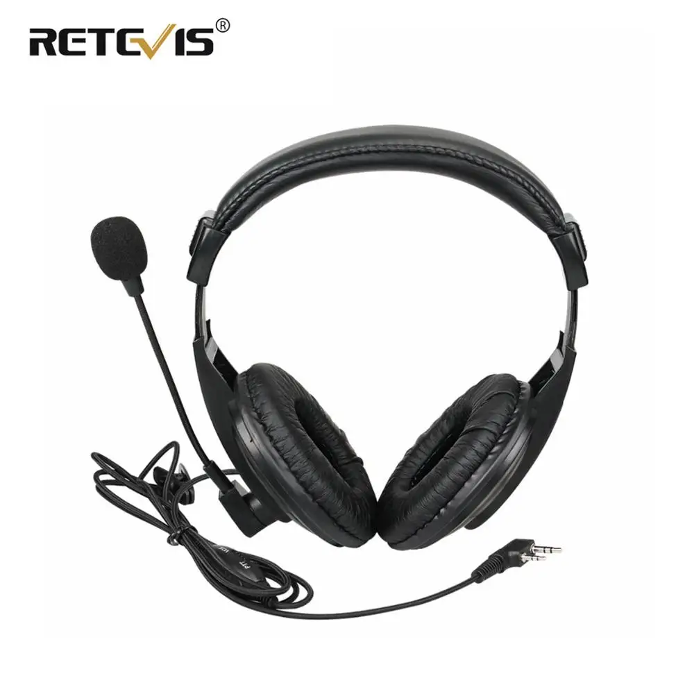 Гибкий Retevis R-114 PTT Микрофон портативная рация с наушниками гарнитура для Kenwood для Baofeng UV-5R Bf-888S для Retevis H777 RT5R RT22