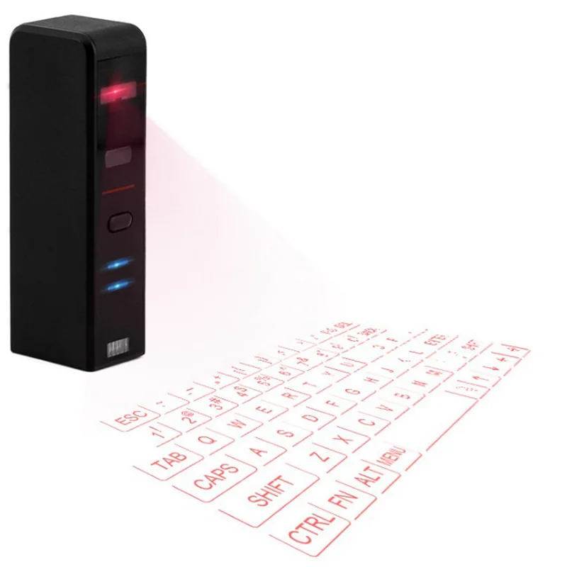 Bluetooth Виртуальная лазерная клавиатура беспроводная проекционная портативная