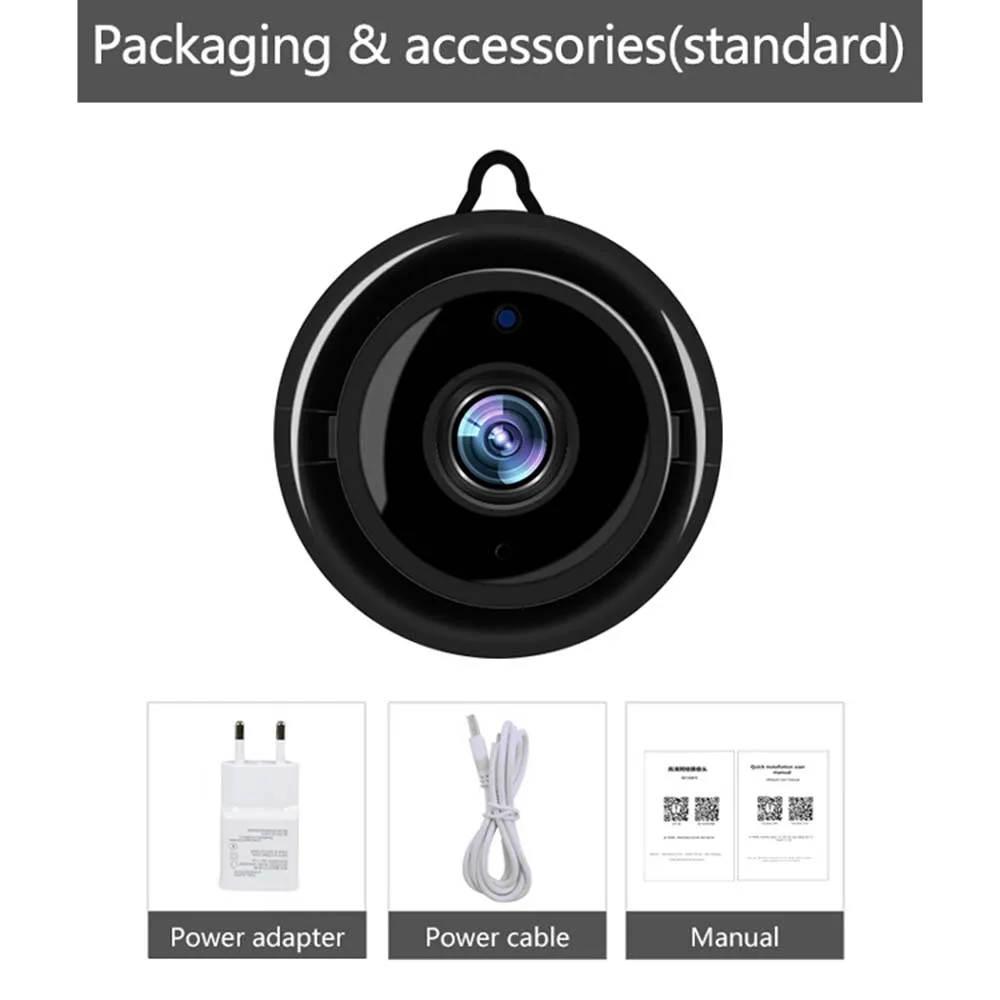 YuBeter 720p Мини камера беспроводная WIFI ip мини видеокамера Домашняя безопасность CCTV