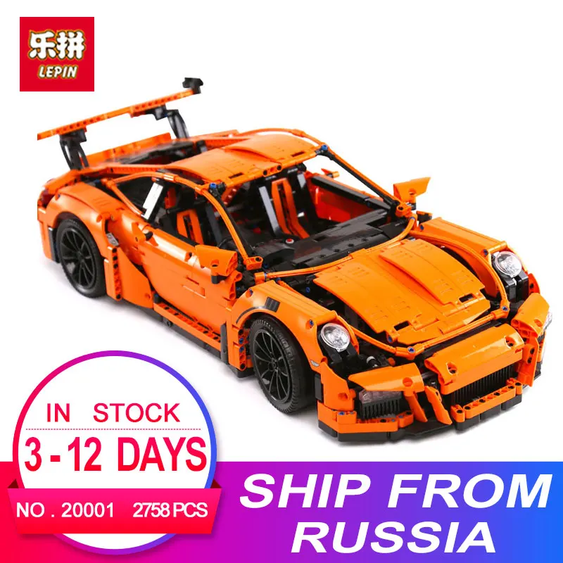 

Lepin 20001 20001B Technic Series Compatible With 42056 Super Racing Car Set Building Blocks Bricks Funny Toy Car Model Set Gift