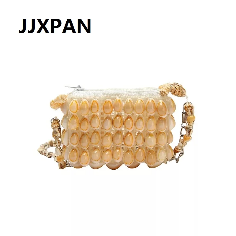 

2019 New Fashion Special Design Shell Crossbody Bag Clutch Bags Chic Mini Famous Brand Chain Shoulder Messenger Bag Small Purse